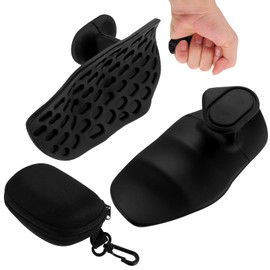 Anti-Slip Gym Hand Grips for Weight Lifting Grips, 2 Pcs Rubber Weight Training Gloves, Workout Exercise Fitness Barbell Dumbbell Hands Palm Protectors Gripper Pads, Gym Accessories for Women Men