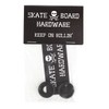 Skateboard Hardware Cup Washer Small Black - 2 Small Kingpin