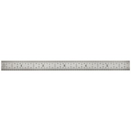 Starrett C316R-6 6-Inch Steel Rule with Inch Graduations