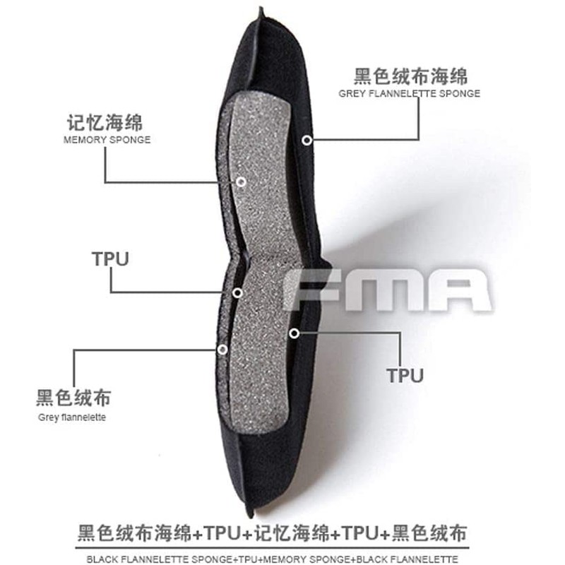 FMA CPヘルメット インナーパッドセット