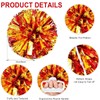 IONPSHG 4Pcs Cheerleader Pompoms Metallic Foil Cheer Poms Hand Flower