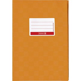 Brunnen Notebook Cover for A4 with Name Plate and Textured Embossing / Raffia Structure 1 Cover A5