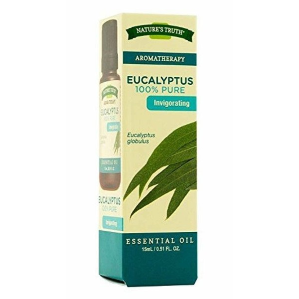 Nature's Truth Aromatherapy Essential Oil Eucalyptus Invigorating 0.51 Oz 3