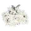 Imitation White Dogwood Wreath Simulation Vibrant Wreath Decoration for Home