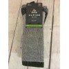 Alpine Design Crew Cut Merino Wool Hiking Socks Grey Black