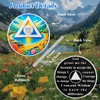 Sober Lake 8 Year Sobriety Coin, Affirmation AA Chips, Addiction