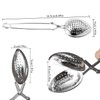 Zaloife Brewing Spoon, Tea Strainer Spoon, Stainless Steel, Tea Infuser