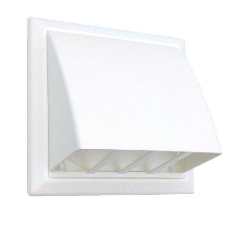 Tumble Dryer Vent kit (White Cowl outlet) - 100mm/4" round