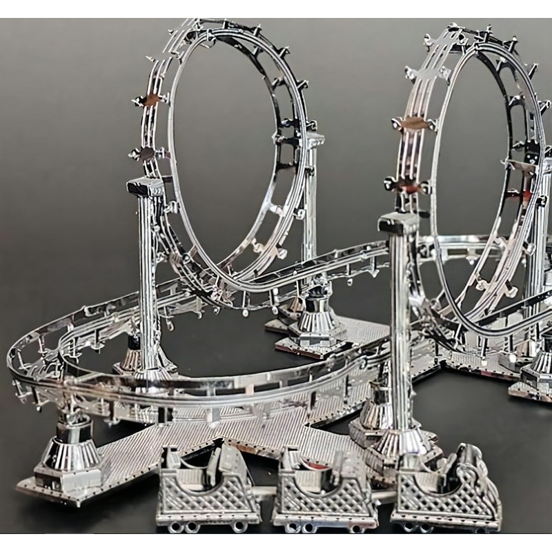 TOKIX 3D Craft Kit Roller Coaster (Main Body)