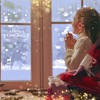 236 Pcs Christmas Window Clings - Static Snowflakes Window Clings