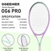 OGEENIER 27" Tennis Racket for Adults, Pre-Strung Tennis Racquet for