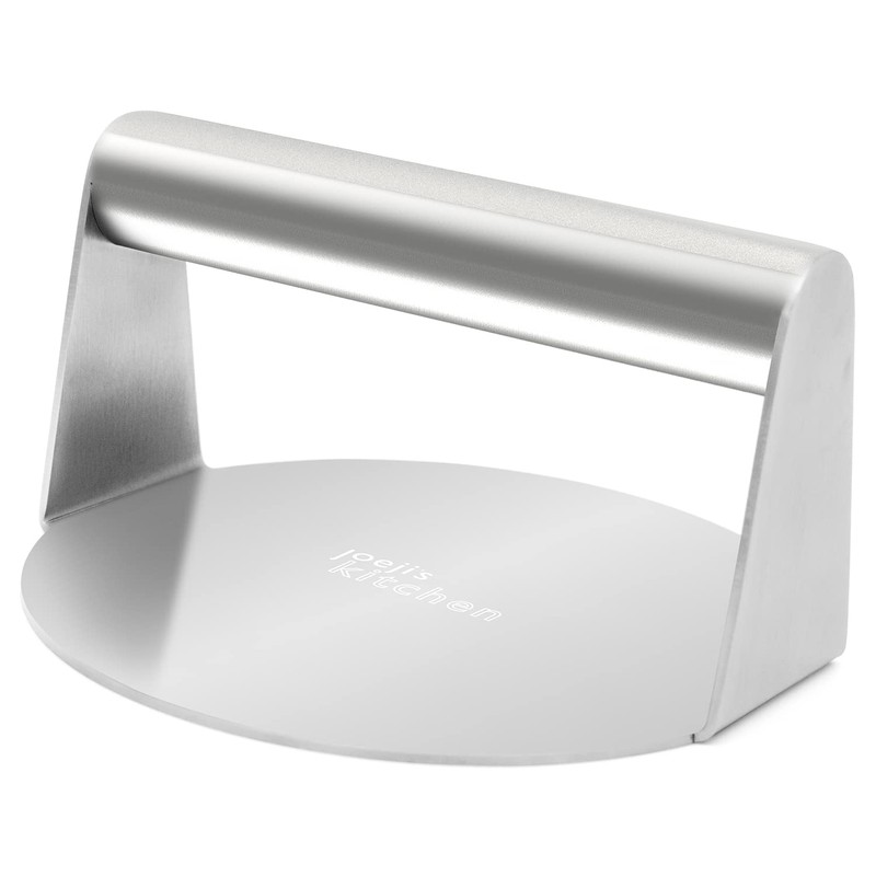 Joeji's Burger Smasher - Stainless Steel Sandwich Steak Panini Press
