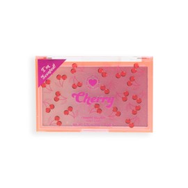 I Heart Revolution Makeup Blush, Pressed Powder Blush, Highly Pigmented, Vegan & Cruelty Free, Cherry Ombre, 15g