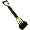 23.6-Inch Folding Dog Pooper Scooper with Long Handle, Spring-Loaded Claw