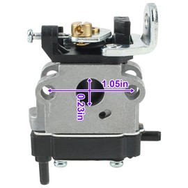 Carbhub WYC-22 669-6550 Carburetor Compatible with Hitachi Metabo HPT CG22EAB CG22EAD CG22EAS Trimmer Tanaka TCG-22EAB Grass Trimmer TCG-22EAS Brush Cutter