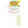 2025 The Bright Side Wall Calendar 17 month Planner, Month