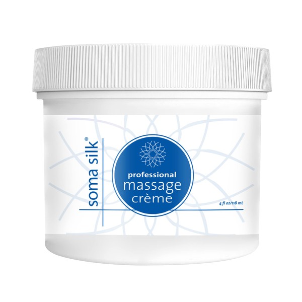 Professional Massage Creme by Soma Silk, 5 Gallon - Smooth & Silky Texture, Moisture Rich Massage Cream - Calendula and Jojoba Oils to Promote Healthy Skin - Easy Glide and Workability