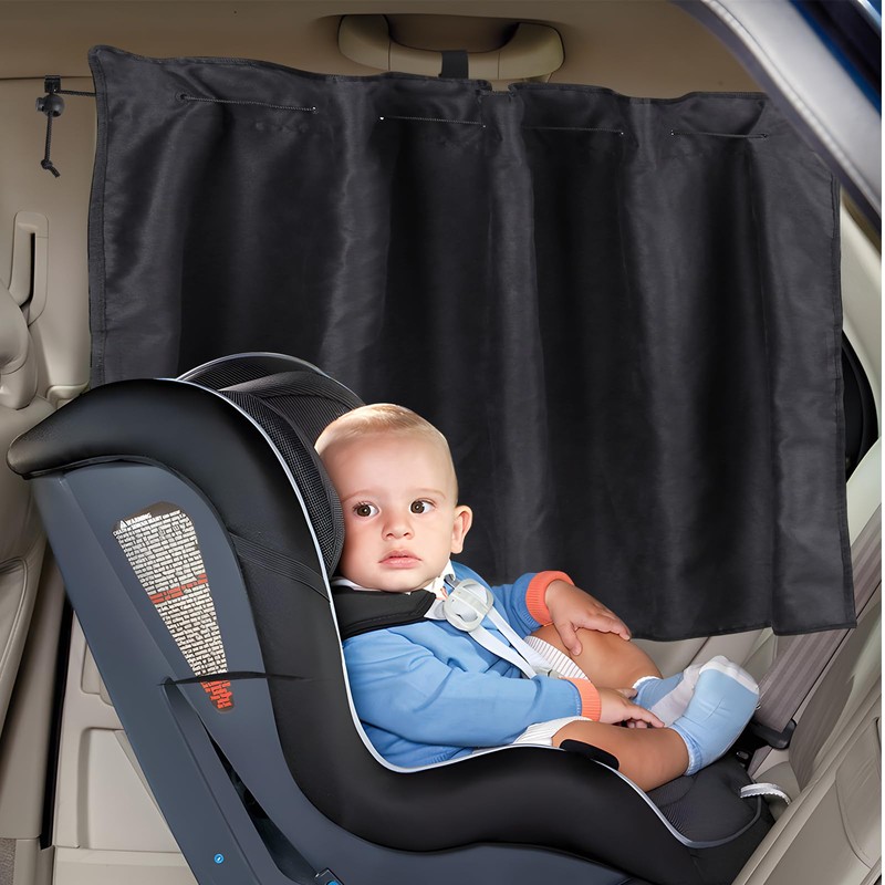 ZATOOTO CT110CD-L Car Curtains, Suede Side Curtains, Sleeping in the