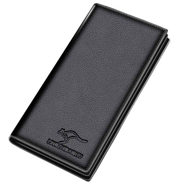FATASH Luxury Quality Long Wallet Mens, Front Pocket Wallets, Thin
