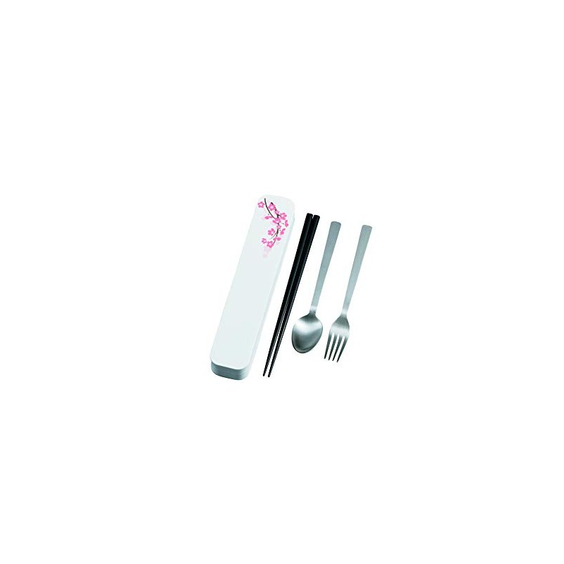 Tatsumiya Adult Cutlery Sakura WH Size (W x D x