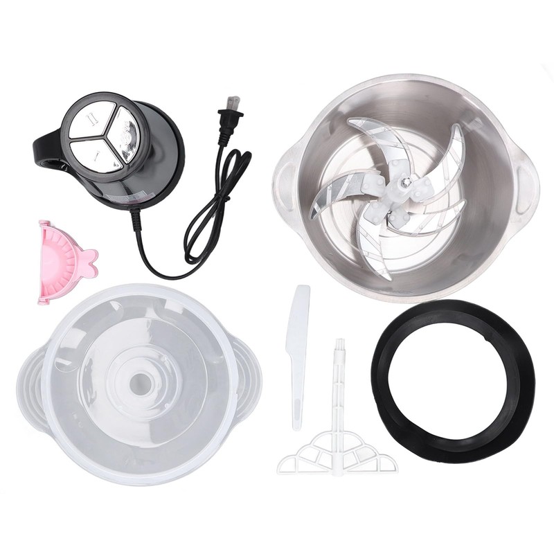 Stainless Steel Food Processor 5L High Capacity Electric Chopper for