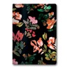 Lady Jayne Hazy Florals Black Passport Cover (80884)
