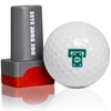 QUBI Golf Ball Stamp, Golf Ball Stamper, Reusable Self-Inking Golf