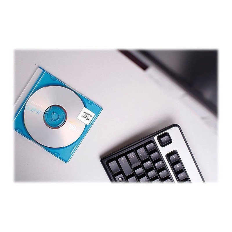 Dymo 30332 LabelWriter MultiPurpose - Permanent adhesive labels - black