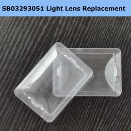 FELHOOD 2 Pack SB03293051 Light Lens Cover Replacement for Broan Vent Hood PM390, PME300, AP5610530, B03293051, 1515107