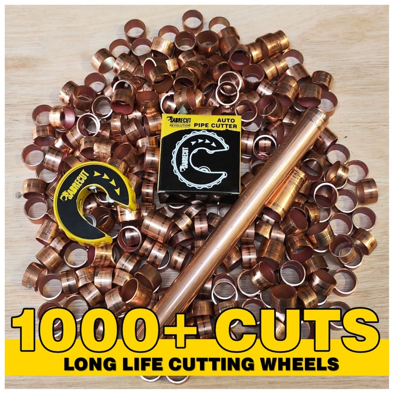 2 x SabreCut APSCWC01_2 Replacement Cutting Wheels for Automatic Pipe