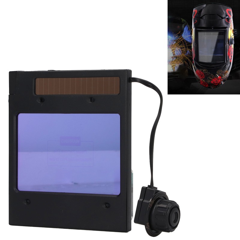 Automatic Darkening Lens with Battery Multifunctional Large Window Electric Welding