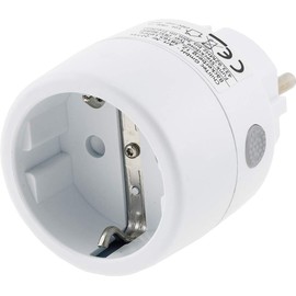 Pilota Casa Radio Motion Surface-Mounted Detector for Indoors, 90°, 8m range, LED, Radio Signal up to 30 to 100 Metre Range, White, Easy To Get Started