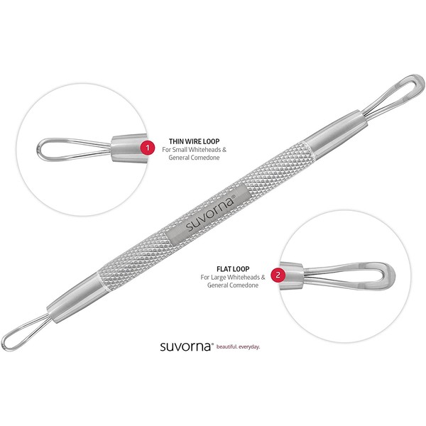 SC-1103-SSP Suvorna Whitehead / Acne Remover & Comedone Extractor