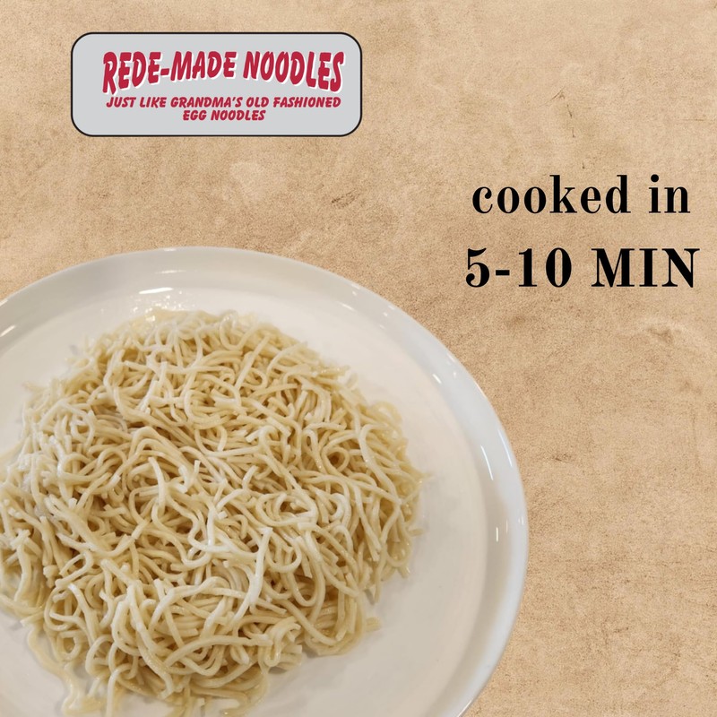 Rede-Made Old Fashioned Egg Noodles Thin (700g)