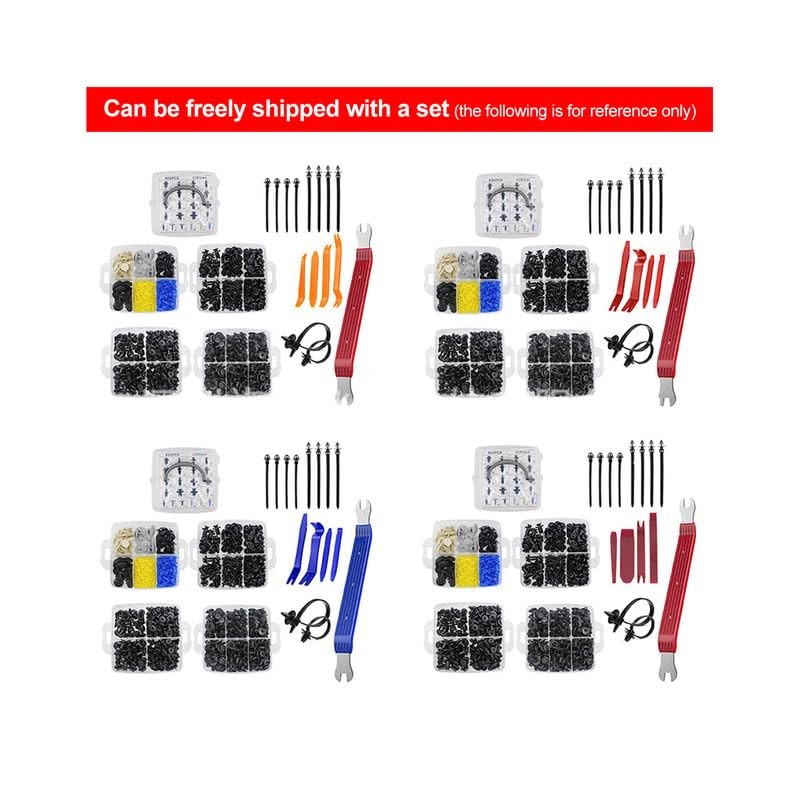 Tuqiang 650 Pieces Car Mounting Clips, Universal Door Trim Mounting