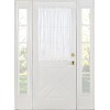 Stylemaster Splendor Batiste Door Panel, 56" by 40", White