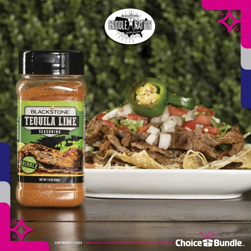 Blackstone Tequila Lime Seasoning – Gourmet Griddle Premium Barbecue Rub