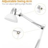 LEPOWER Floor Lamp, Swing Arm Floor Standing Lamp, Industrial Floor