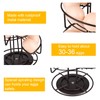 Toplife Spiral Design Metal Egg Skelter Dispenser Rack, Storage Display