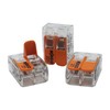 Wago Connection Clamps 221-412, 50 Items, with 2 Conductors and
