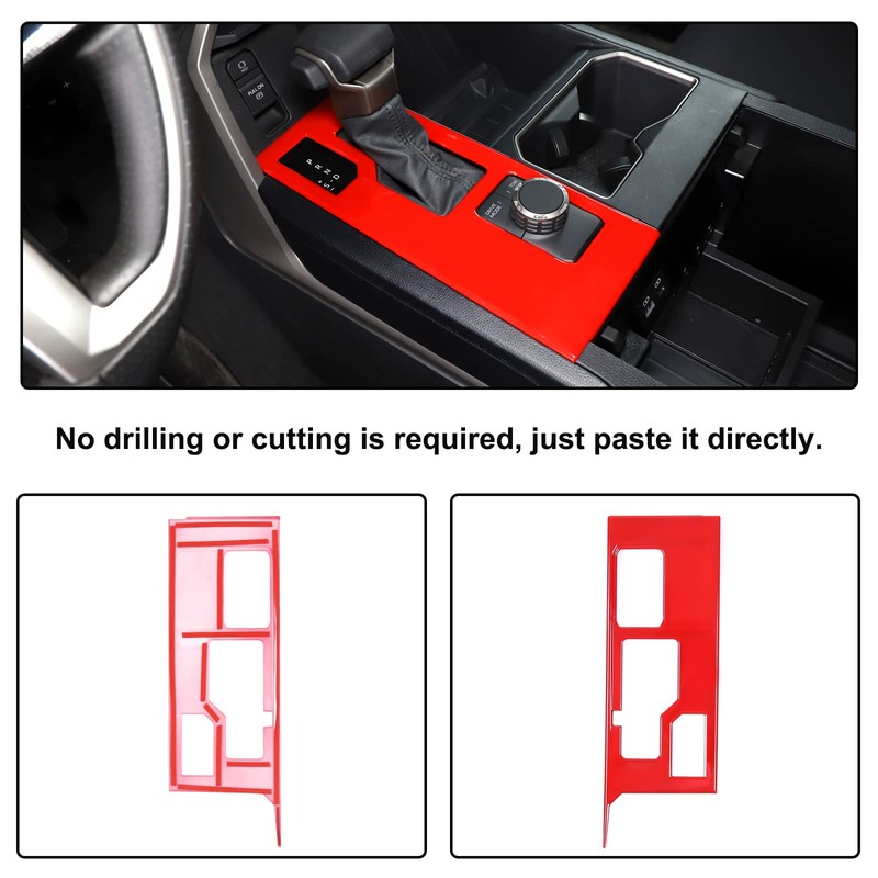 Aunginsy Central Control Gear Shift Panel Trim Cover Compatible with
