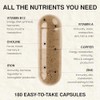Grass Fed Beef Liver Capsules - 3X Pack, 180 x