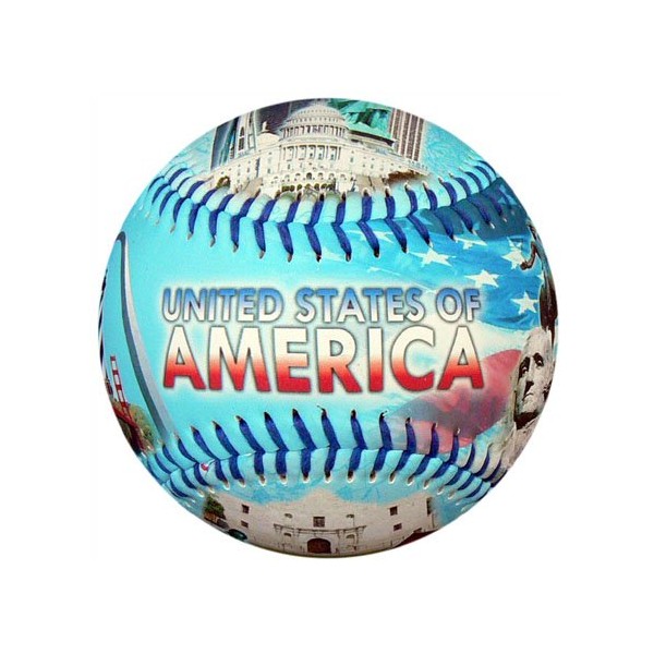 EnjoyLife Inc America Landmarks Souvenir Baseball