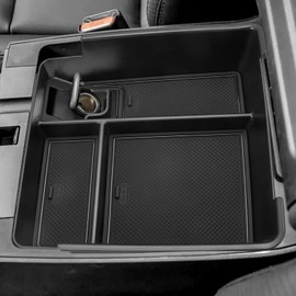 SPELAB Center Console Organizer Compatible Compatible with Nissan Frontier 2022 2023 2024 2025 Pickup Truck Center Console Organizer Truck Accessories, Black