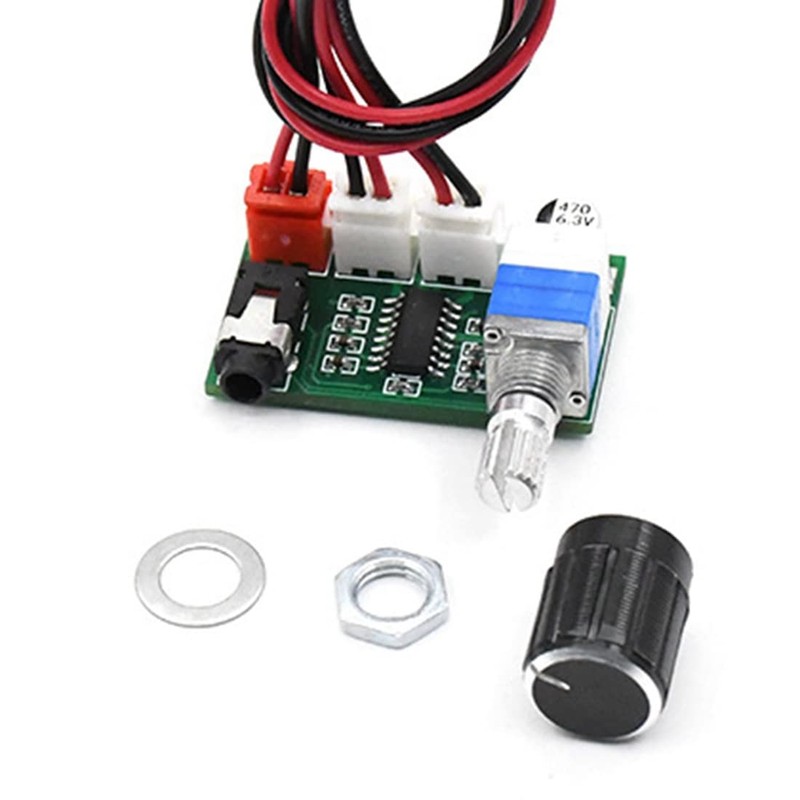 Lyaciomn 2X3W PAM8403 2.0Ch AUX Mini Digital Dual Channel Audio