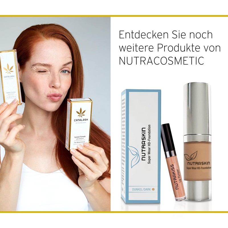 Nutracosmetic NutraBrow Eyebrow Enhancer & Nutralash Eyelash Formula 2.0 I