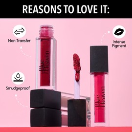 Blue Heaven Minis But Mighty Hyperstay Weightless Liquid Matte Lipstick Bridesmaid Nude