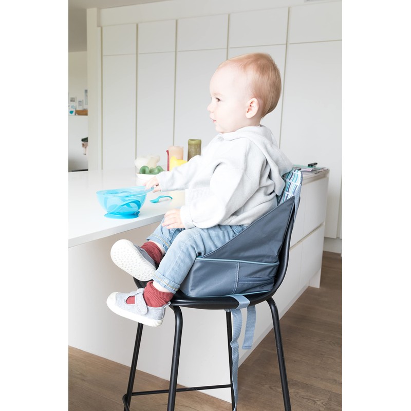 Nûby ID541 9Blue Baby Feeding Bowl with Suction Cup and