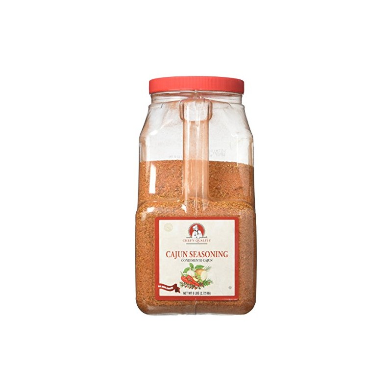 Chef's Quality Cajun Seasoning 6 lbs Jug