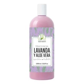 Tónico lavanda & aloe vera 1 L, hidrata y relaja la piel día y noche